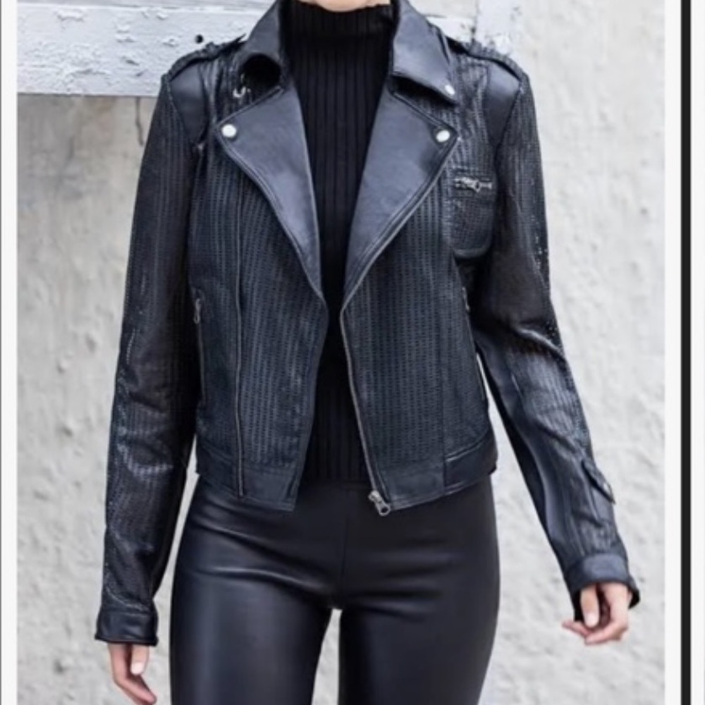 Janet “Josie” Moto Leather Jacket